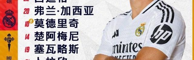 【国王杯】恩德里克加时赛梅开二度，皇马5比2塞尔塔